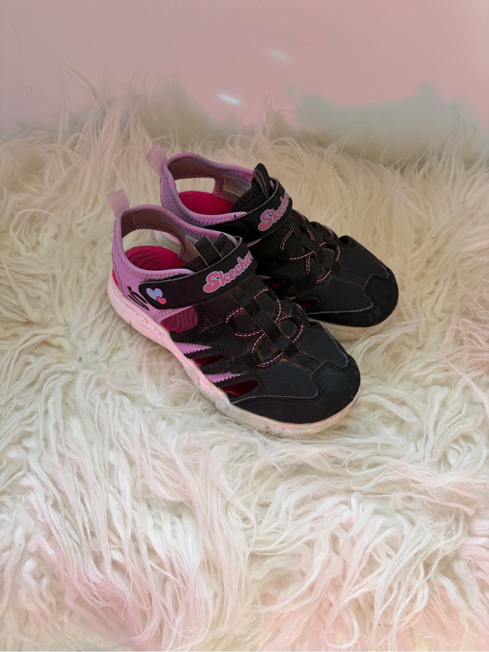 Girls SKETCHERS summer shoes